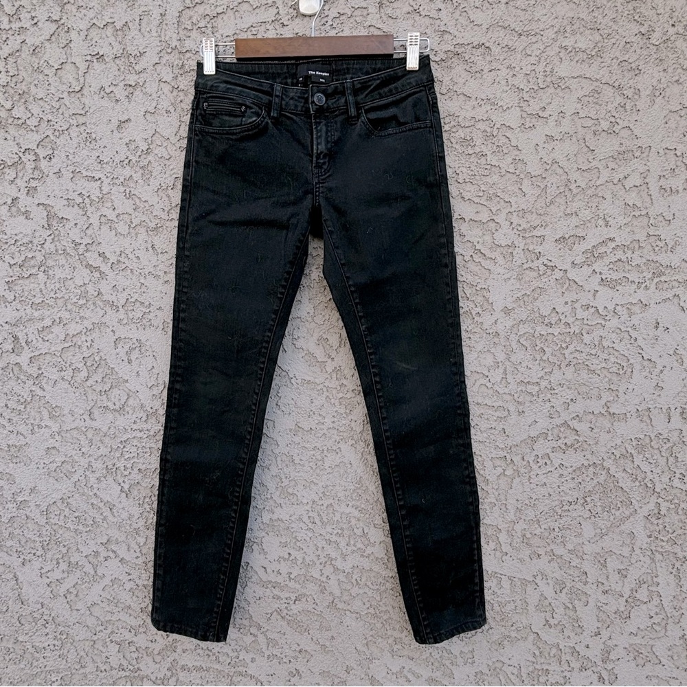 THE KOOPLES Black Skin Skinny Jeans